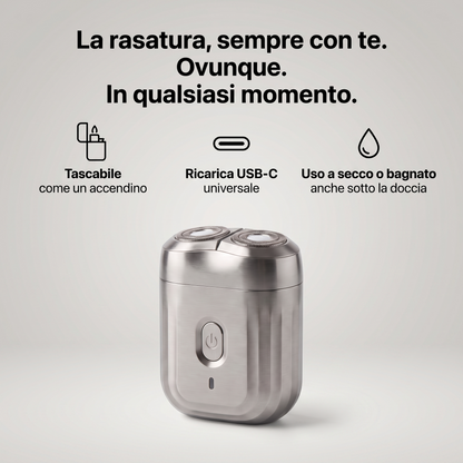 Rasoio Elettrico Tascabile Sottiva Pocket™